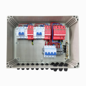 Tủ chuyển đổi DC > AC và Hệ thống chống sét lan truyền